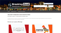 Desktop Screenshot of breakinggood.net